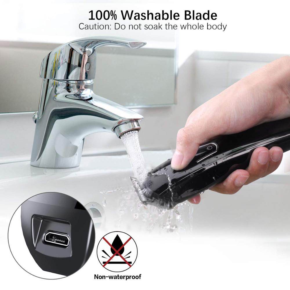 Hair trimmer electric clipper shaver beard shaving machine - Mubimart