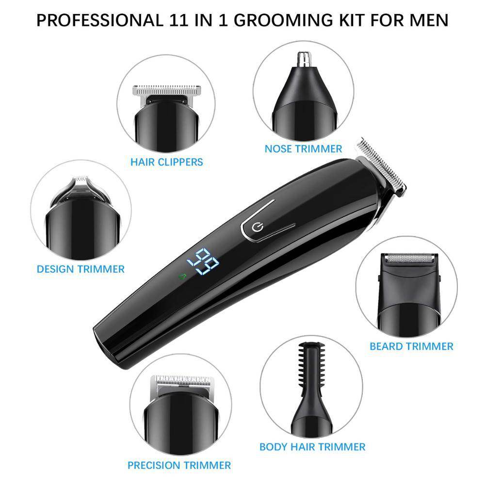 Hair trimmer electric clipper shaver beard shaving machine - Mubimart