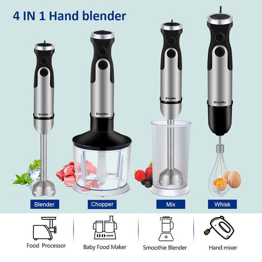 Hand Blender Juice Dispenser Cooking Stick Meat Mincer - Mubimart