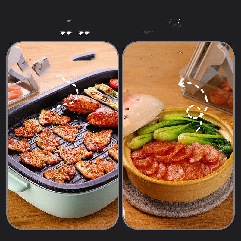Hand Chopper Kitchen Lever Press Grater - Mubimart