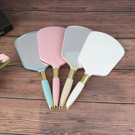 Hand-held Beauty Makeup Mirror - Mubimart