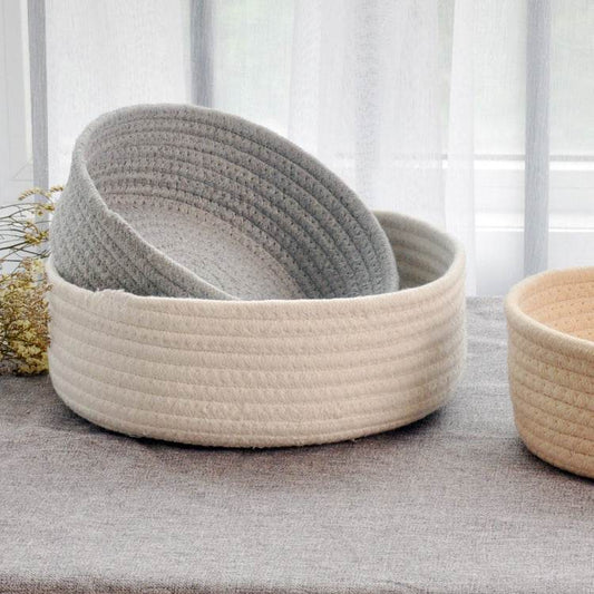 Hand-woven basket bed - Mubimart