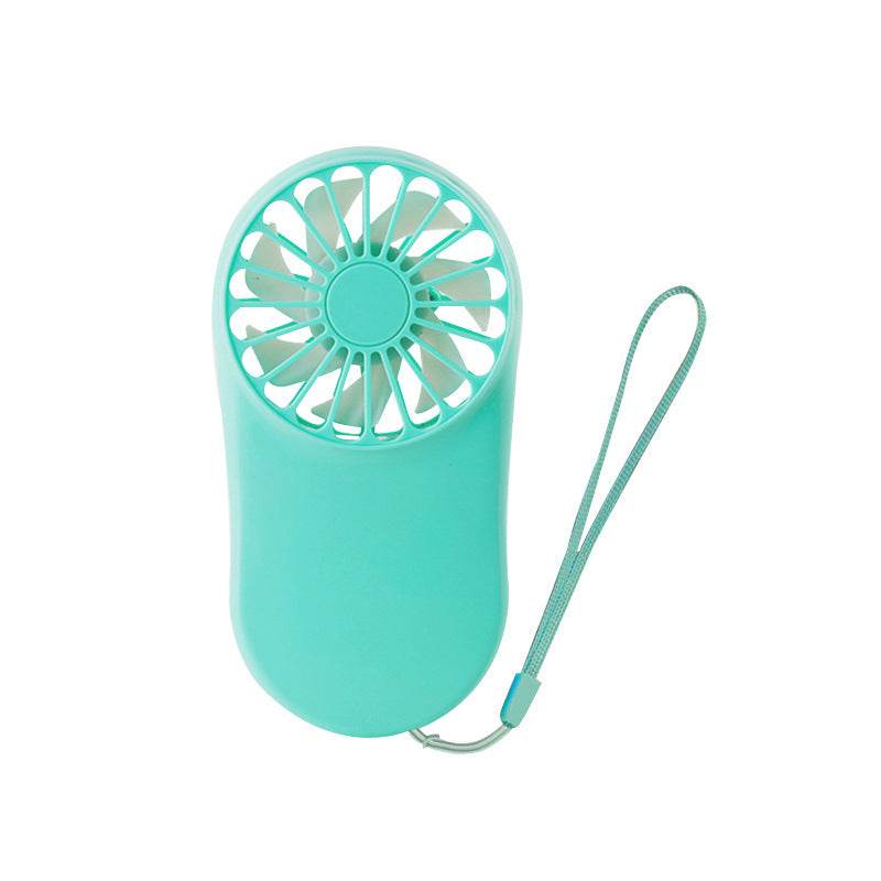 Hands-free Neck-Fan Band Hands-Free Hanging USB Rechargeable Dual Cooling Fan Mini Air Cooler Summer Portable Foldable Fan - Mubimart