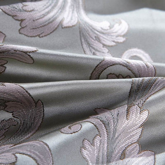 High grade 1.8 Satin Jacquard Bedding Set - Mubimart