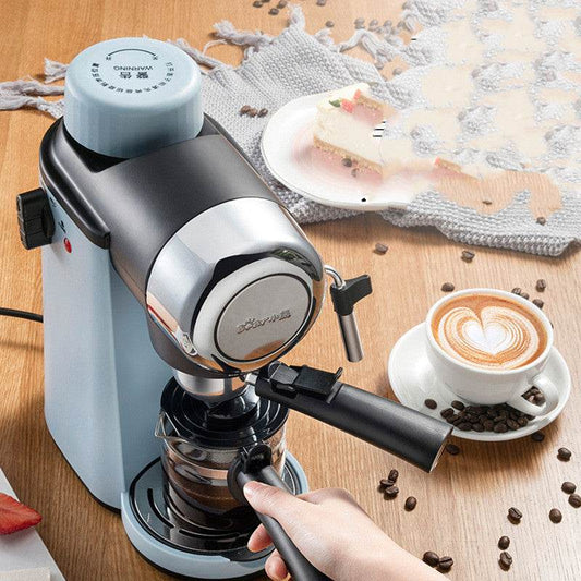 Home Automatic Mini High Pressure Steam Espresso Machine - Mubimart