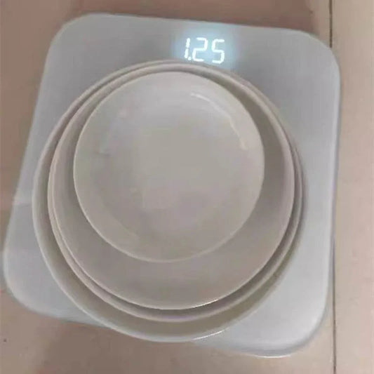 Home-Fashion-Pure-White-Bone-China-Plate-Set-Mubimart-9789 - Mubimart