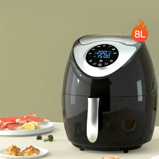 Home-Fashion-Simple-Large-Capacity-Air-Fryer-Mubimart-8047 - Mubimart