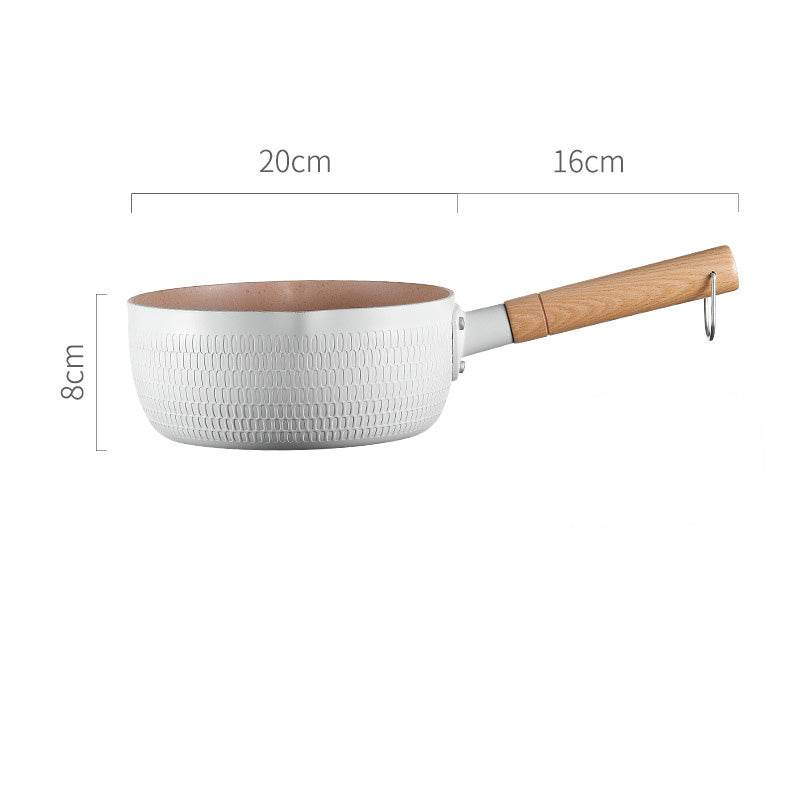 Home Kitchen Non-stick Koping Instant Noodle Stone Baby Boiled Hot Milk Supplement Soup Pot - Mubimart