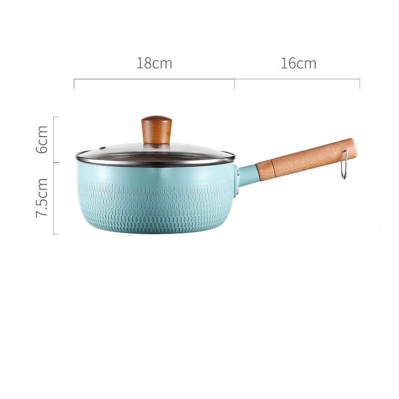 Home Kitchen Non-stick Koping Instant Noodle Stone Baby Boiled Hot Milk Supplement Soup Pot - Mubimart