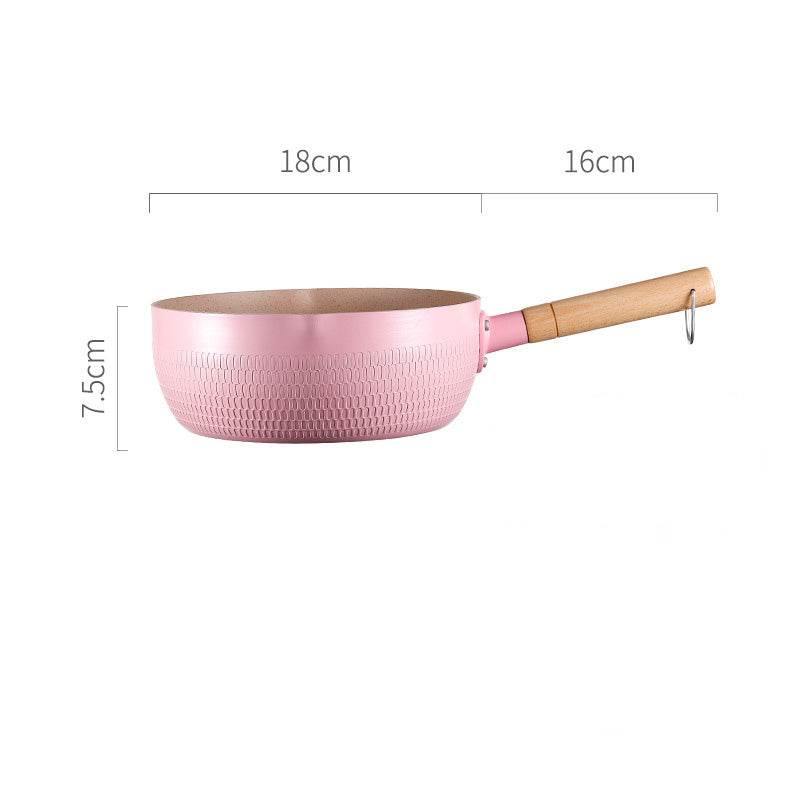 Home Kitchen Non-stick Koping Instant Noodle Stone Baby Boiled Hot Milk Supplement Soup Pot - Mubimart