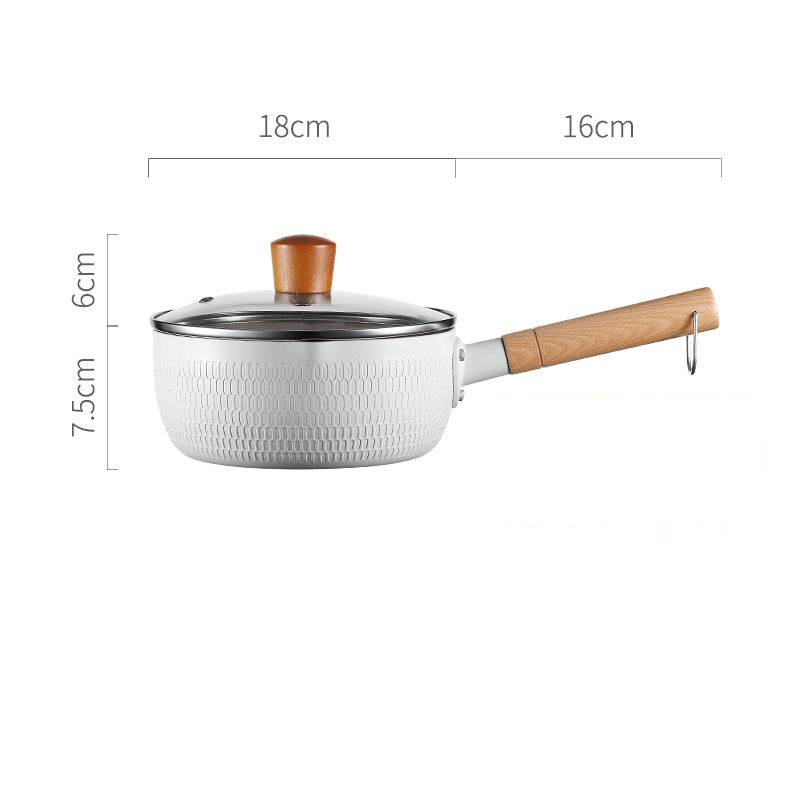 Home Kitchen Non-stick Koping Instant Noodle Stone Baby Boiled Hot Milk Supplement Soup Pot - Mubimart