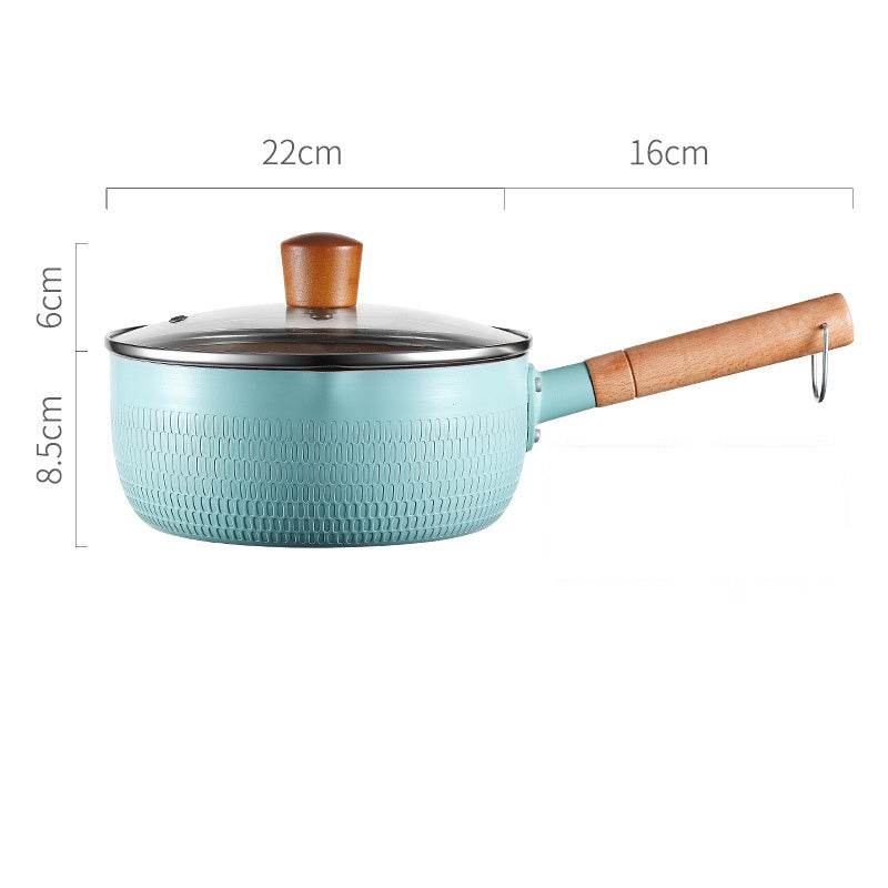 Home Kitchen Non-stick Koping Instant Noodle Stone Baby Boiled Hot Milk Supplement Soup Pot - Mubimart