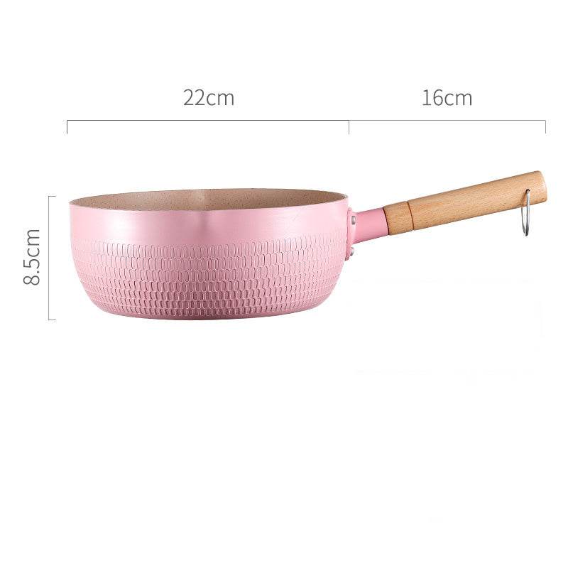 Home Kitchen Non-stick Koping Instant Noodle Stone Baby Boiled Hot Milk Supplement Soup Pot - Mubimart