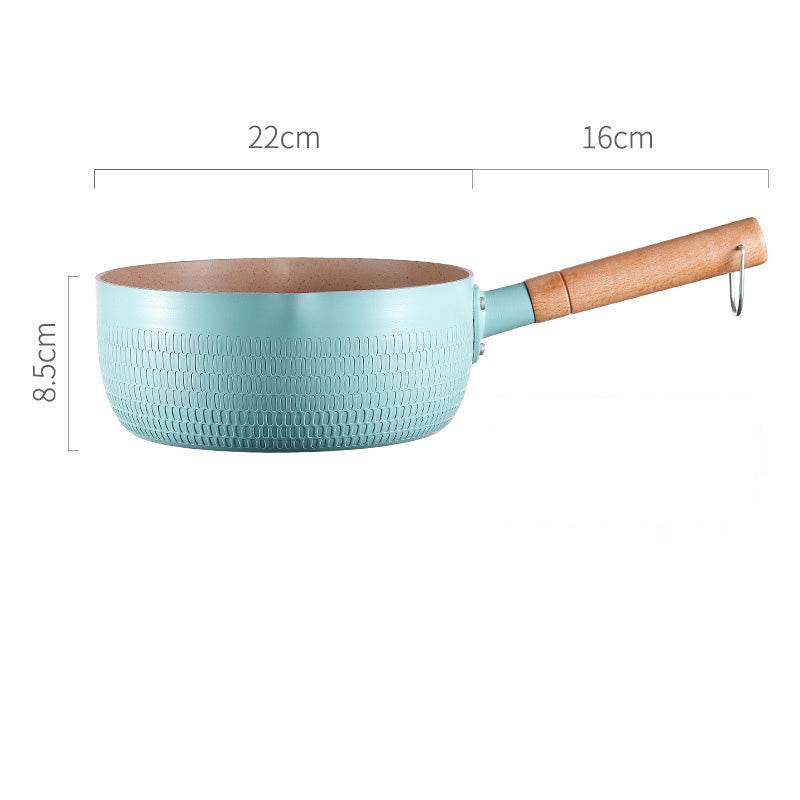 Home Kitchen Non-stick Koping Instant Noodle Stone Baby Boiled Hot Milk Supplement Soup Pot - Mubimart