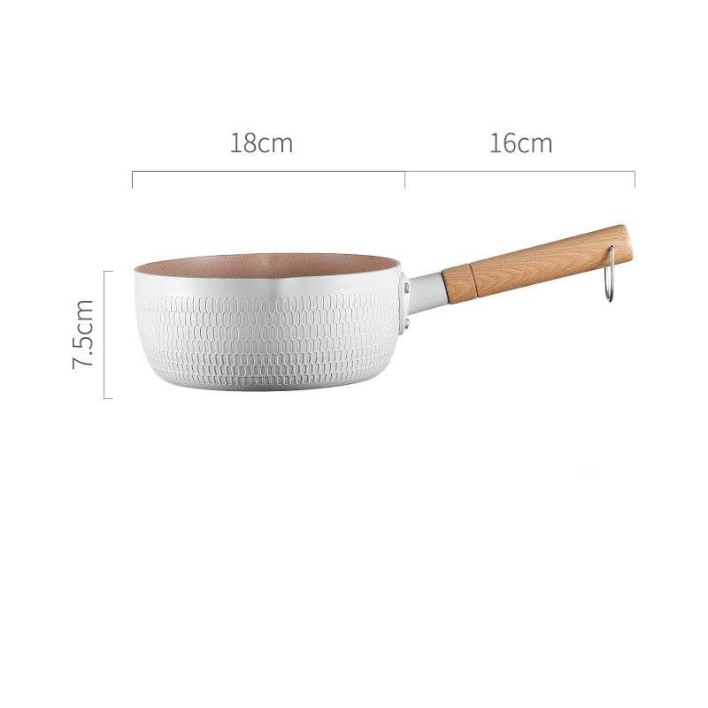 Home Kitchen Non-stick Koping Instant Noodle Stone Baby Boiled Hot Milk Supplement Soup Pot - Mubimart
