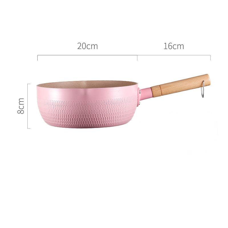 Home Kitchen Non-stick Koping Instant Noodle Stone Baby Boiled Hot Milk Supplement Soup Pot - Mubimart
