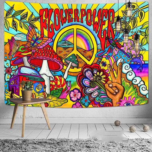 Home Tapestry Wall Hanging Beach Towel Beach Sitting Blanket - Mubimart