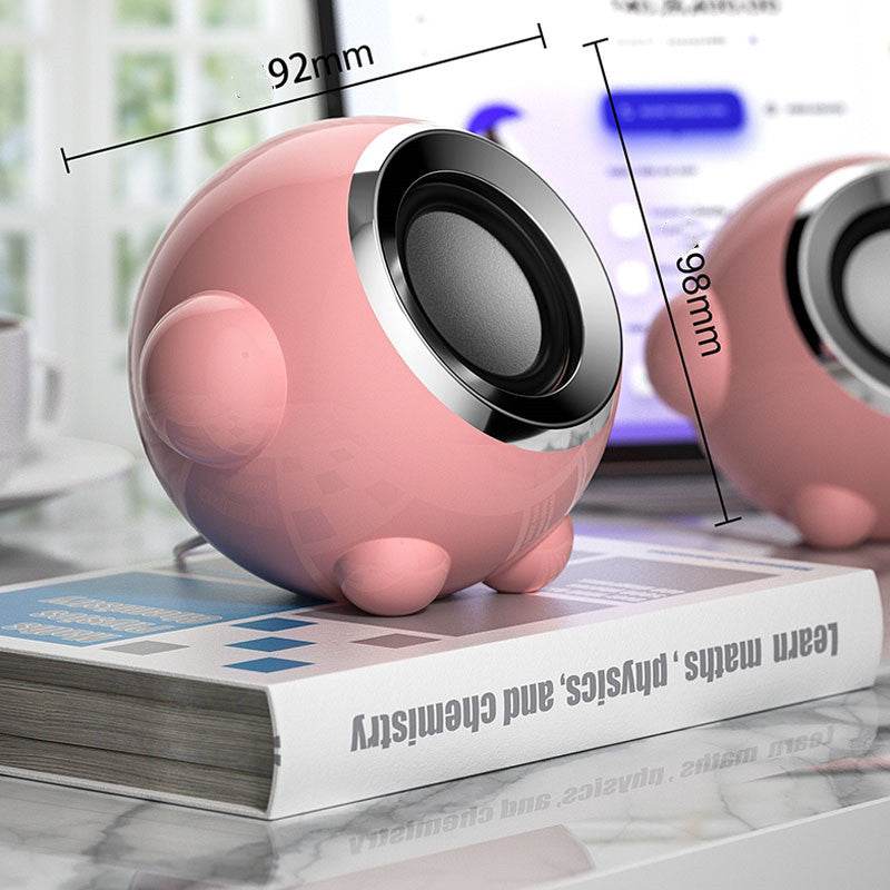 Home Wired Cute Multimedia Usb Subwoofer Mini Speakers - Mubimart