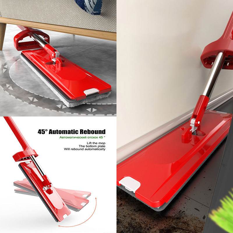 Home Wood Flooring Wet And Dry Mop - Mubimart