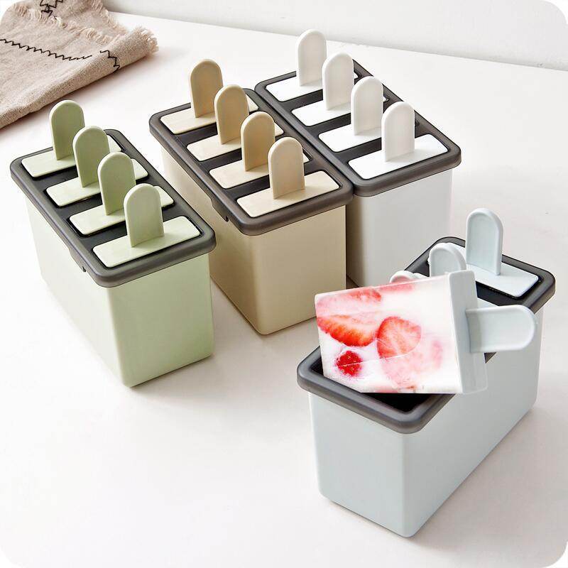 Homemade Ice Cream Popsicle Popsicle Ice Cream Sorbet Ice Cream Ice Cube Mold Homemade Ice Tray Ice Box - Mubimart