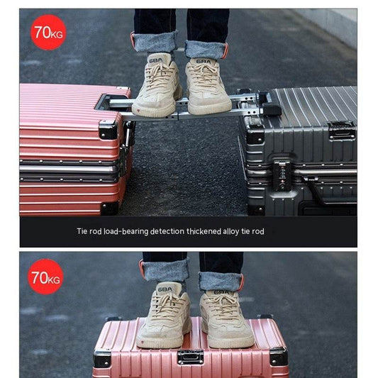 Horizontal Square Aluminum Frame Draw-bar Luggage Boarding Machine - Mubimart