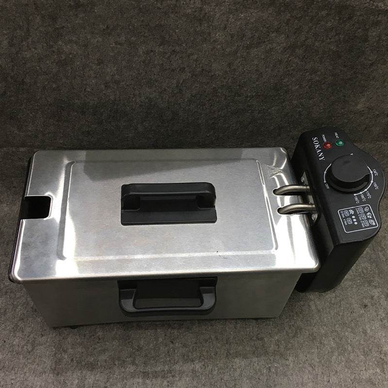 Household 3L French Fries Electromechanical Fryer - Mubimart