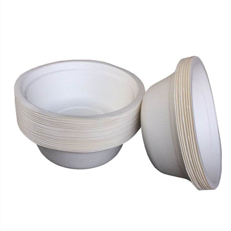 Household Fashion Personality Disposable Paper Bowl - Mubimart