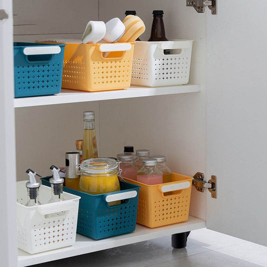 Household Japanese Plastic Storage Basket - Mubimart
