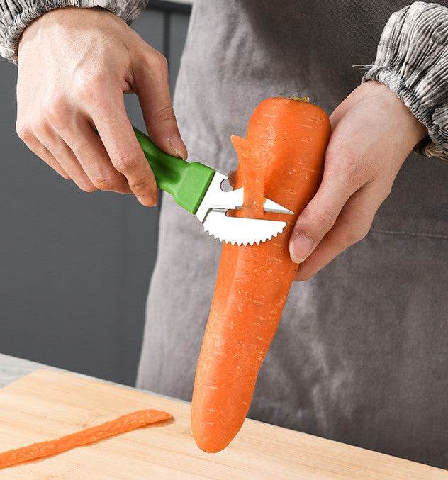 Household Multifunctional Stainless Steel Peeler - Mubimart