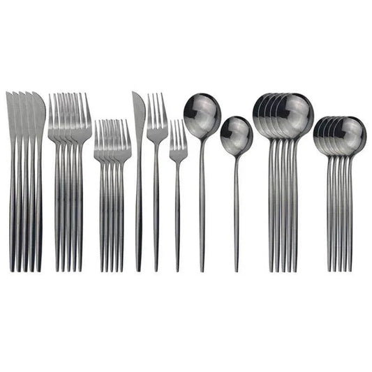 Household-Stainless-Steel-Cutlery-Cutlery-Set-Mubimart-8925 - Mubimart