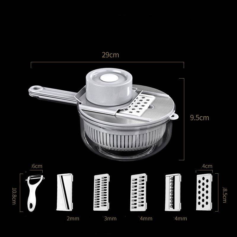 Household Vegetable Slicer Fashion Simple Multifunctional Vegetable Cutter Kitchen Tools - Mubimart