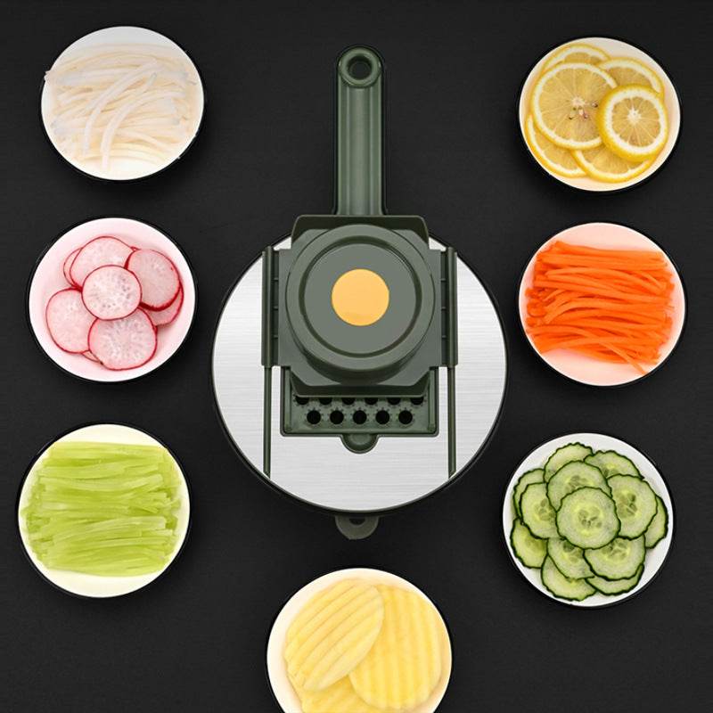 Household Vegetable Slicer Fashion Simple Multifunctional Vegetable Cutter Kitchen Tools - Mubimart