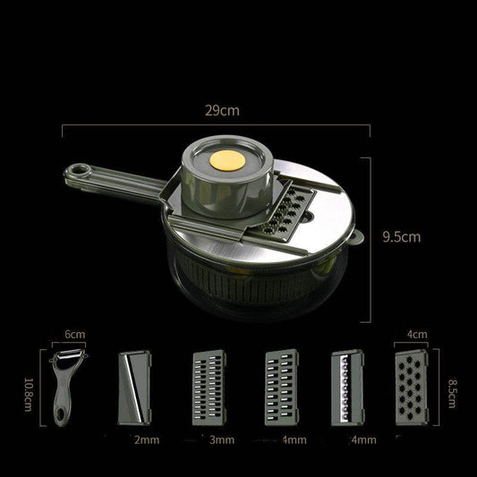 Household Vegetable Slicer Fashion Simple Multifunctional Vegetable Cutter Kitchen Tools - Mubimart