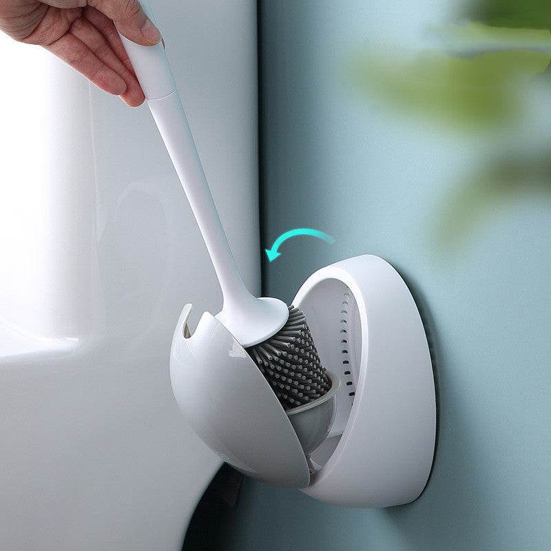 Household Wall-Mounted Toilet Brush - Mubimart