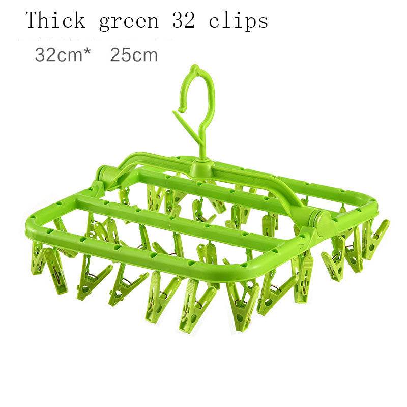 Household Windproof Clothes Hanging Clothespin - Mubimart