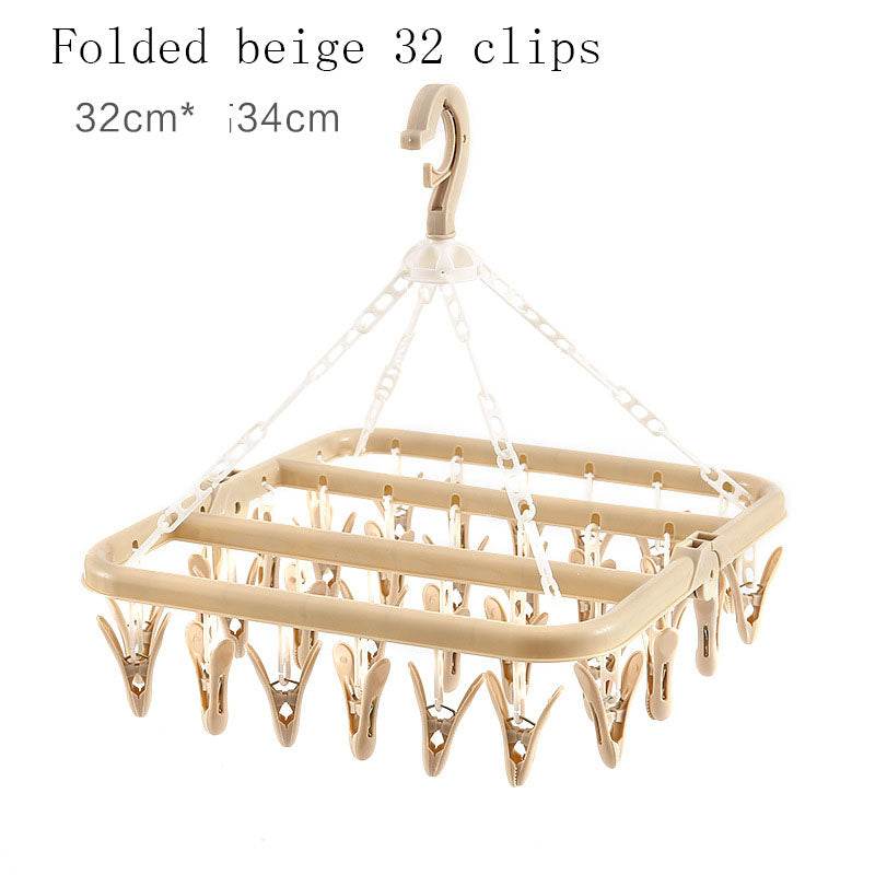 Household Windproof Clothes Hanging Clothespin - Mubimart