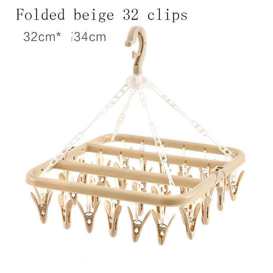 Household Windproof Clothes Hanging Clothespin - Mubimart