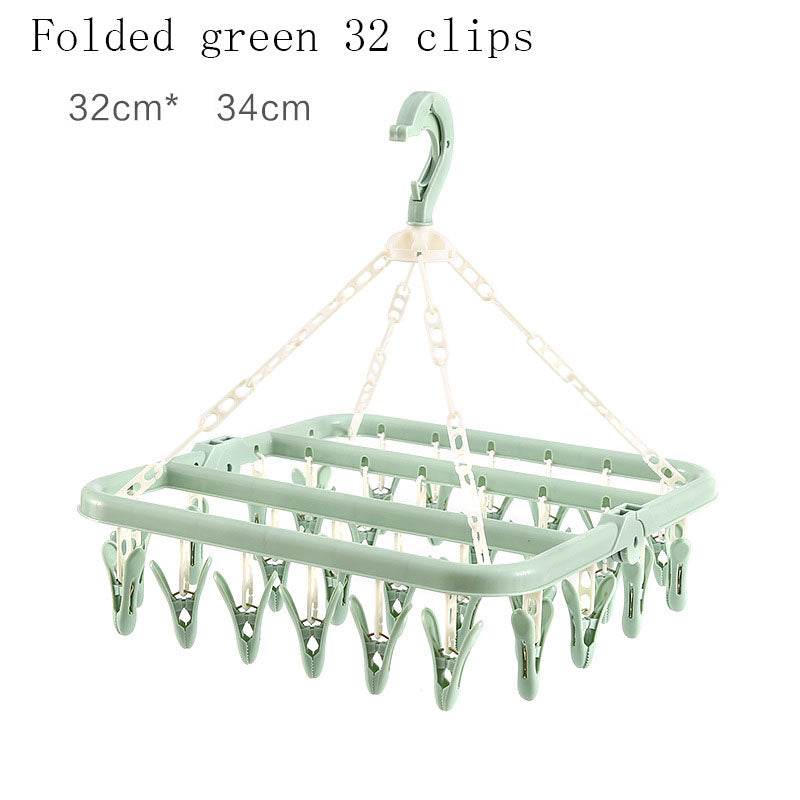 Household Windproof Clothes Hanging Clothespin - Mubimart