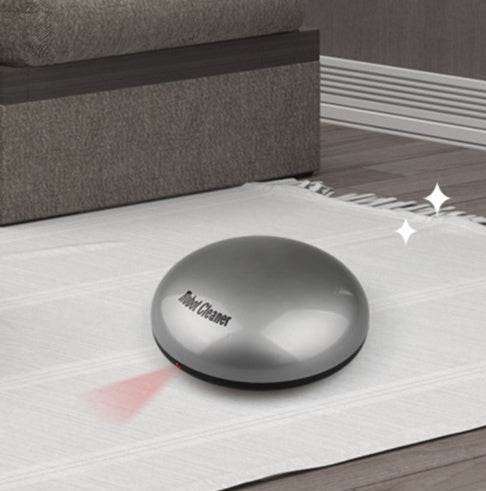 Household intelligent automatic sweeping machine Lazy sweeping machine automatic vacuum cleaner mini vacuuming robot - Mubimart