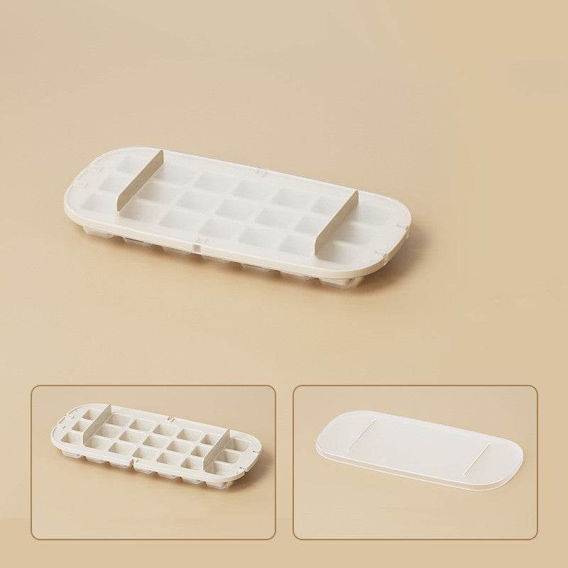 Ice Box Ice Cube Tray Grid High Capacity Food Grade Kitchen Gadgets - Mubimart