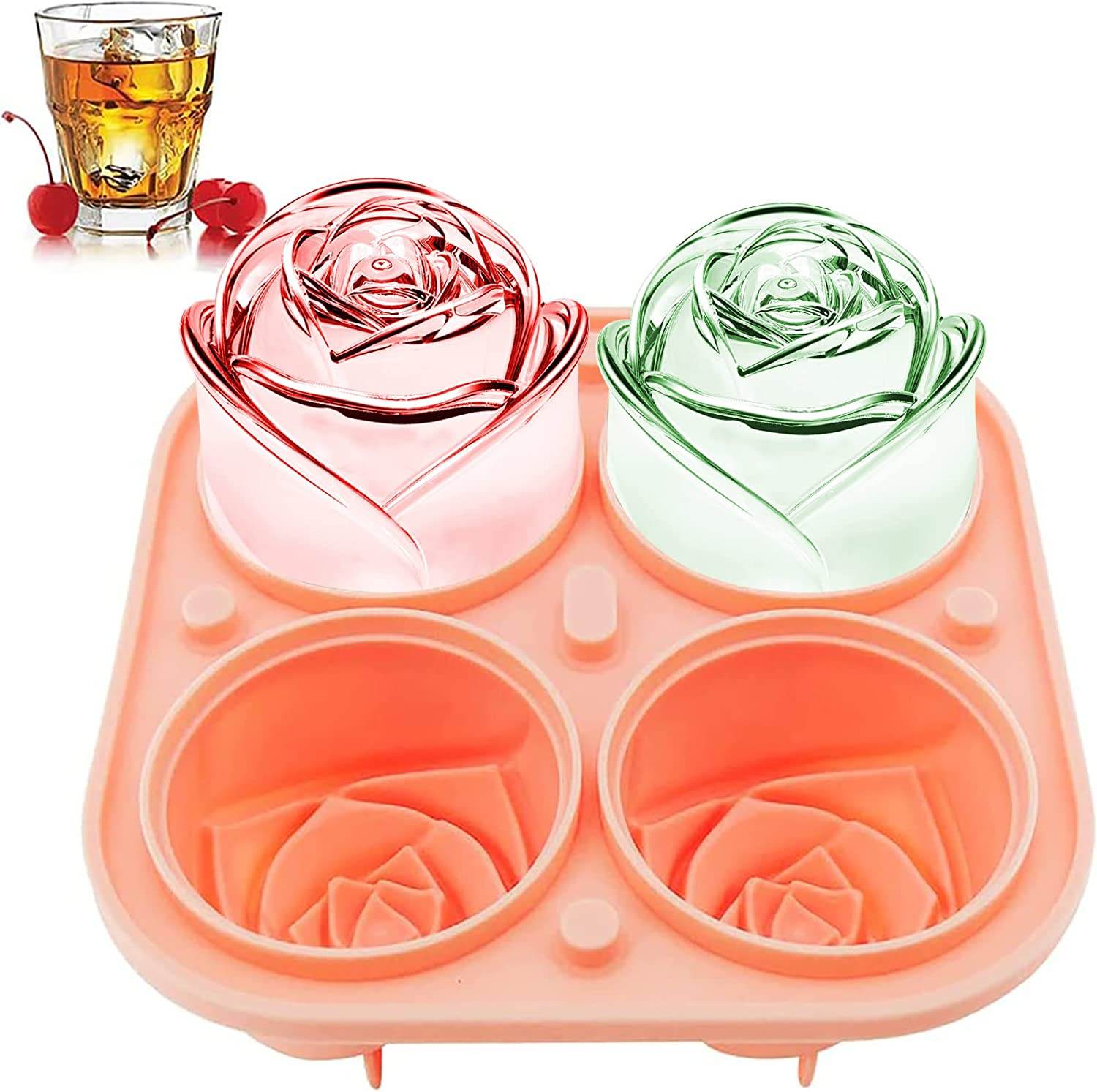 Ice Box Small Ice Hockey Refrigerator With Lid Artifact Summer Ice Tray Household Food Grade Ice Cube Mold Ice Storage - Mubimart