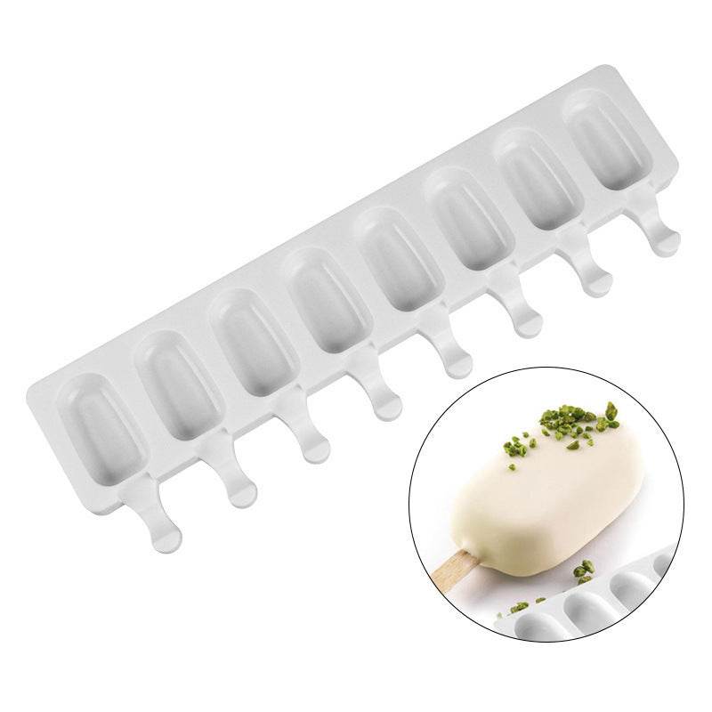 Ice Cream Mold Of 8-grid Silica Gel Ice Cream - Mubimart