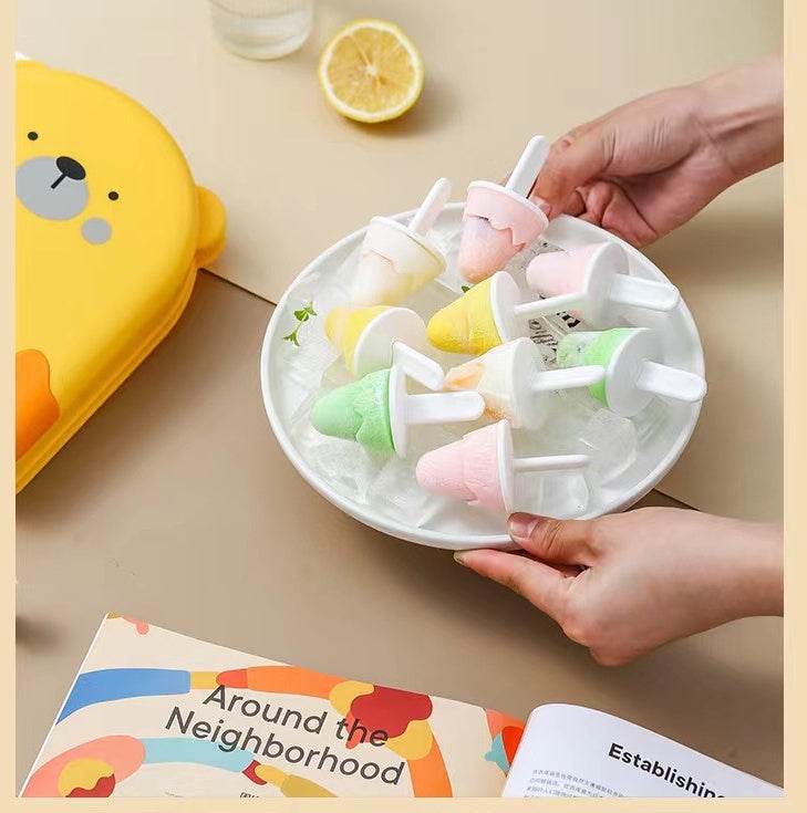 Ice Cream Mold Popsicle Ice Cream Container - Mubimart