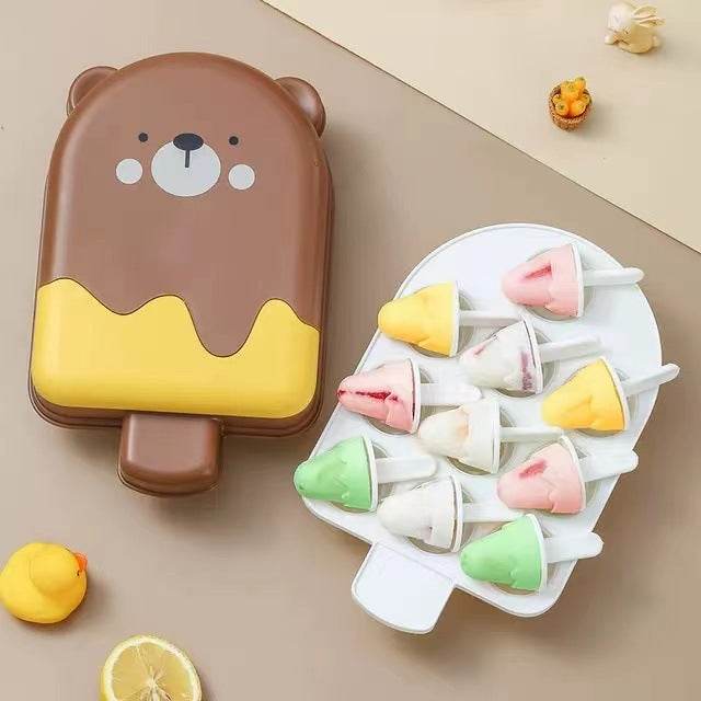 Ice Cream Mold Popsicle Ice Cream Container - Mubimart