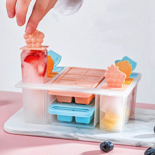 Ice Cream Popsicle Popsicle Ice Cream Mold Ice Cream Ideas - Mubimart