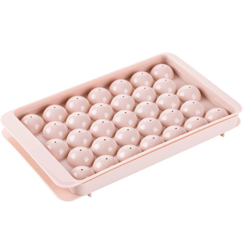 Ice Tray 3D Round Ice Molds Home Bar Party Use Round Ball Ice Cube Makers Kitchen DIY Ice Cream Moulds - Mubimart