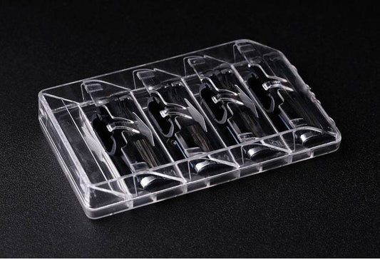 Imported three layers of Meian razor blades Vintage manual Men razor 4 pieces - Mubimart