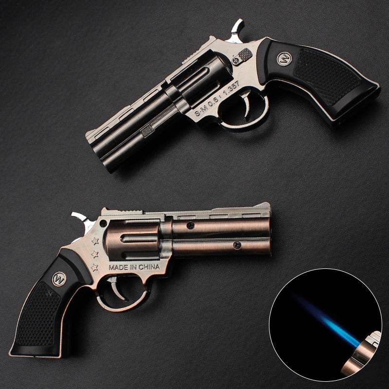 Inflatable Windproof Lighter Direct Flame Cigarette Lighter - Mubimart