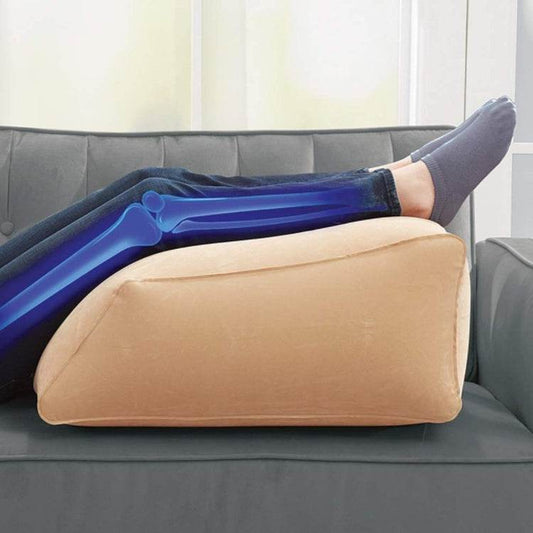 Inflatable travel leg pillow - Mubimart