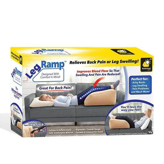 Inflatable travel leg pillow - Mubimart